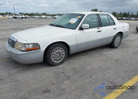 2003 Mercury Grand Marquis Gs из США, поврежденный, VIN 2MEFM74W73X650051